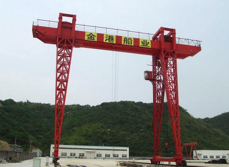 ME50t+50t-28m造船門式起重機（金港船廠）